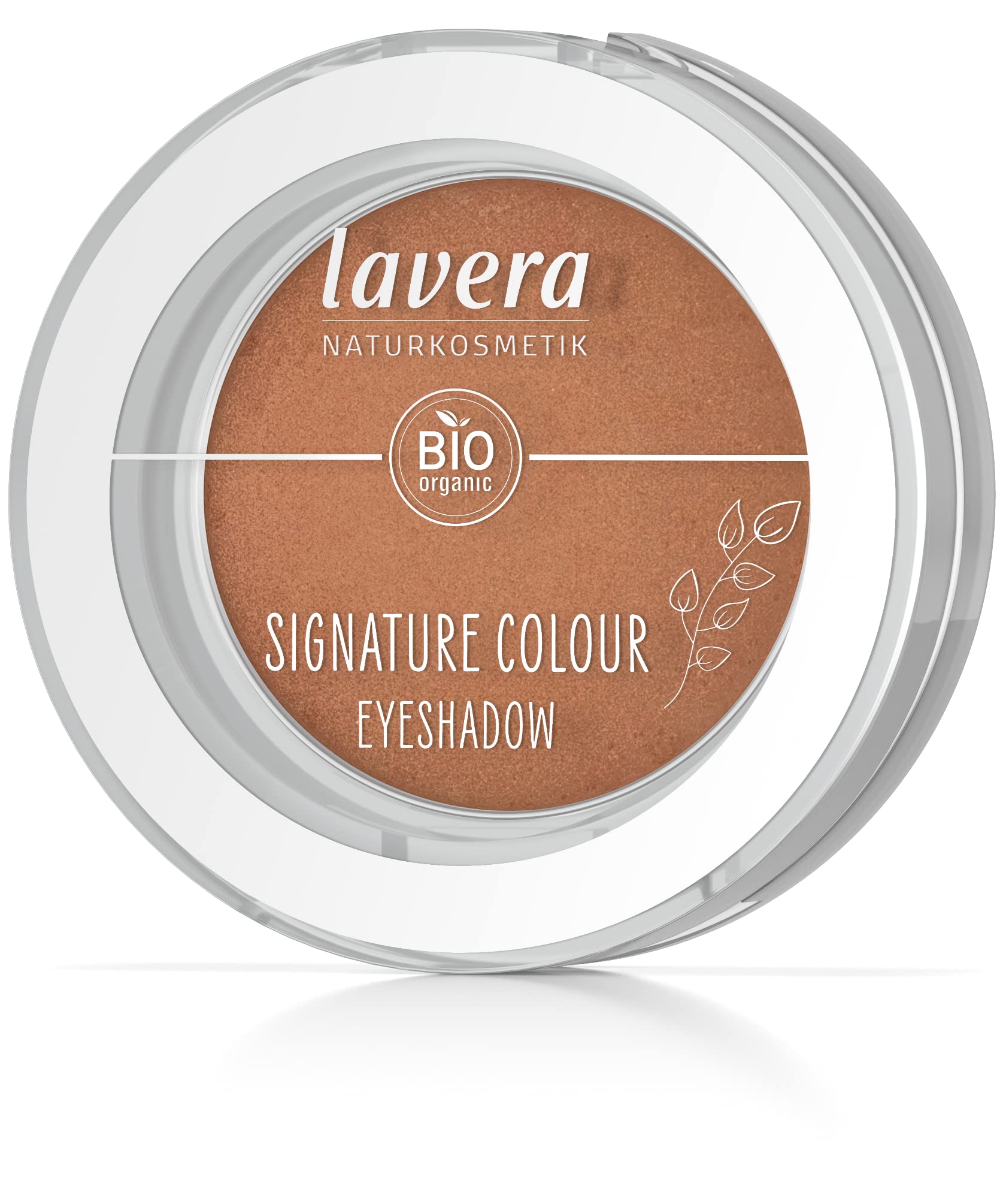 lavera Signature Colour Eyeshadow -Burnt Apricot 04- orange - Organic Almond Oil & Vitamin E - Vegan - matte - Intense Color Pay-off (1 pc.)