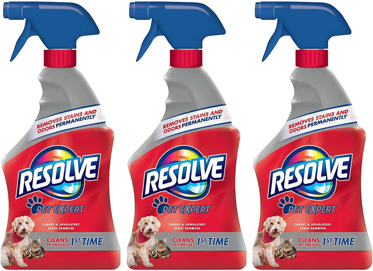 Resolve Pet Expert Carpet & Upholstery Stain Remover Spray