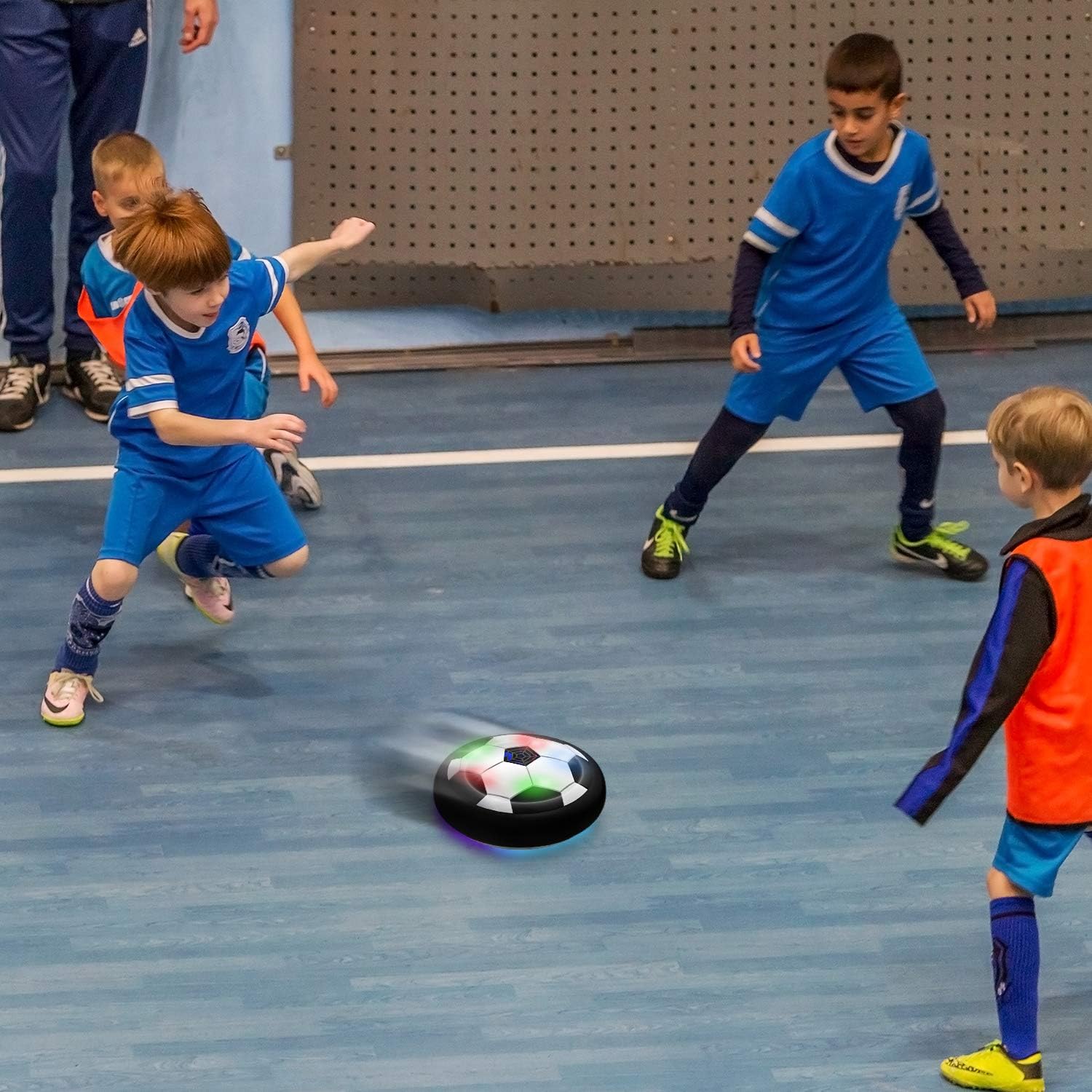 Toyk Boy Toys - LED Hover Soccer Ball - Air Power Training Ball Playing Football Game - Soccer Toys 3 4 5 6 7 8-12 Year Old Kids Toys Best Gift: Toys & Games