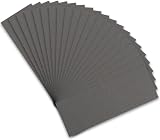 STEBRUAM Wet Dry Sandpaper 800 Grit 21 Sheets 9x3.6 Inch for Cars Metal Wood