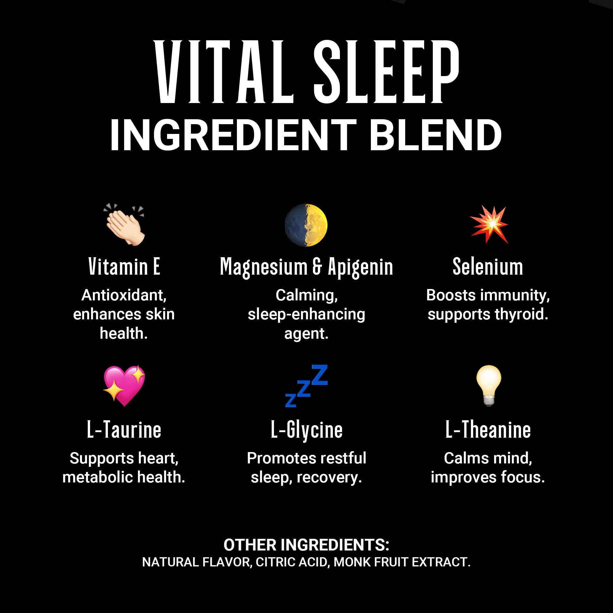 Advanced Sleep Supplement for Men, Nootropic Night Time Burner & Anabolic Recovery, Natural Sleep Aid with Magnesium Glycinate, Apigenin, Selenium - Vanilla Flavor | Alpha Grind PM