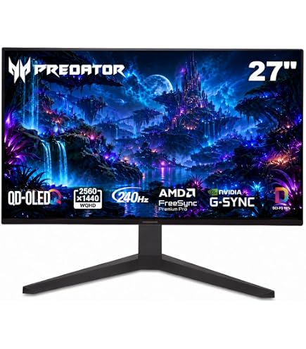 Amazon.com: Acer Predator Gaming Monitor XB273K V6bmiiprx (Renewed