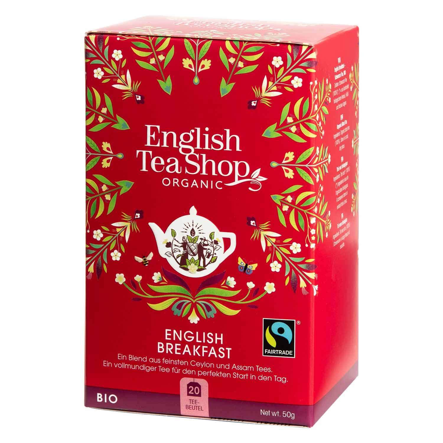 English Tea Shop English Breakfast Fairtrade & Organic 20