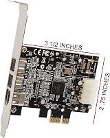 Syba Iocrest PCI-Express Controller Card 2 Firewire 1394b Ports Windows view 2