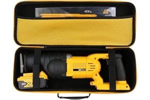 Khanka Hard Tool Case replacement for DEWALT DCS380B/DCS380P1 Cordless Reciprocating Saw