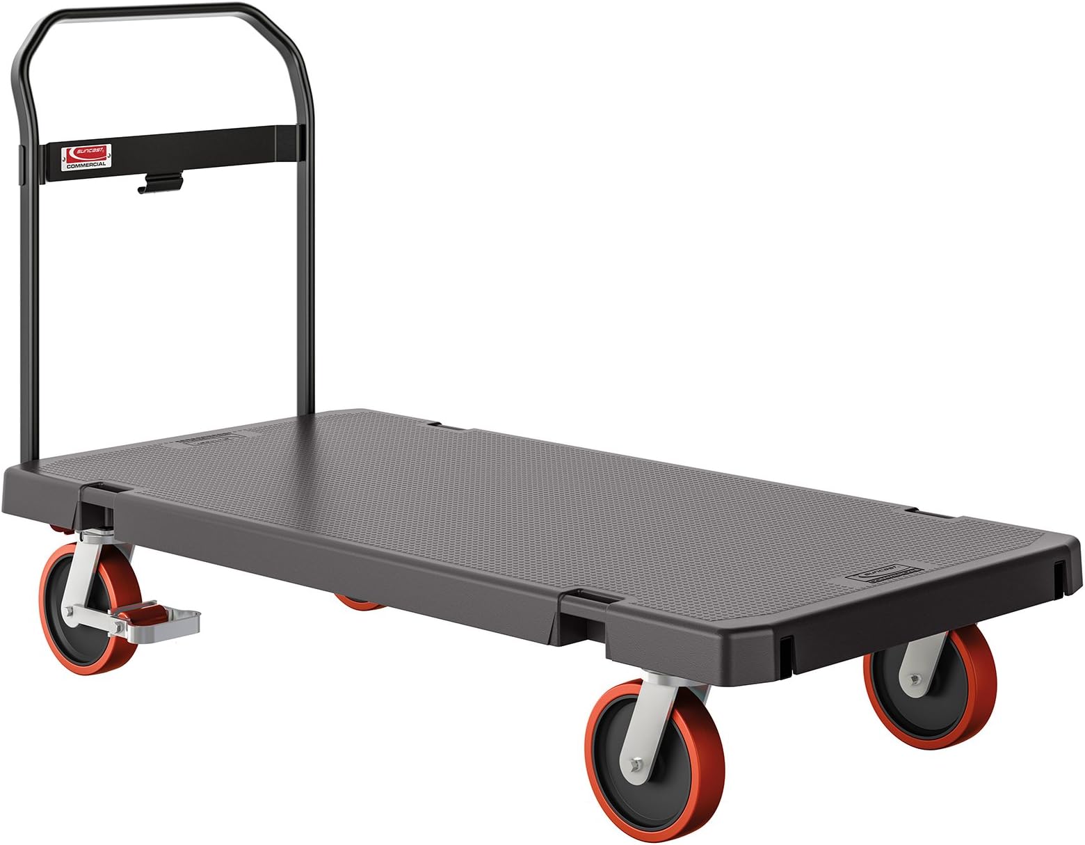 Suncast Commercial Structural Foam 30" x 60" Platform Truck, Standard Duty