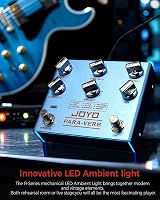 JOYO Reverb Pedal PARA-VERB R-31 Digital Stereo with 9 Effects True Bypass view 7