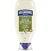 Hellmann's Mayonnaise ideal condiment for sandwiches, salads and burgers Olive Oil with free run eggs and canola oil 750 ml