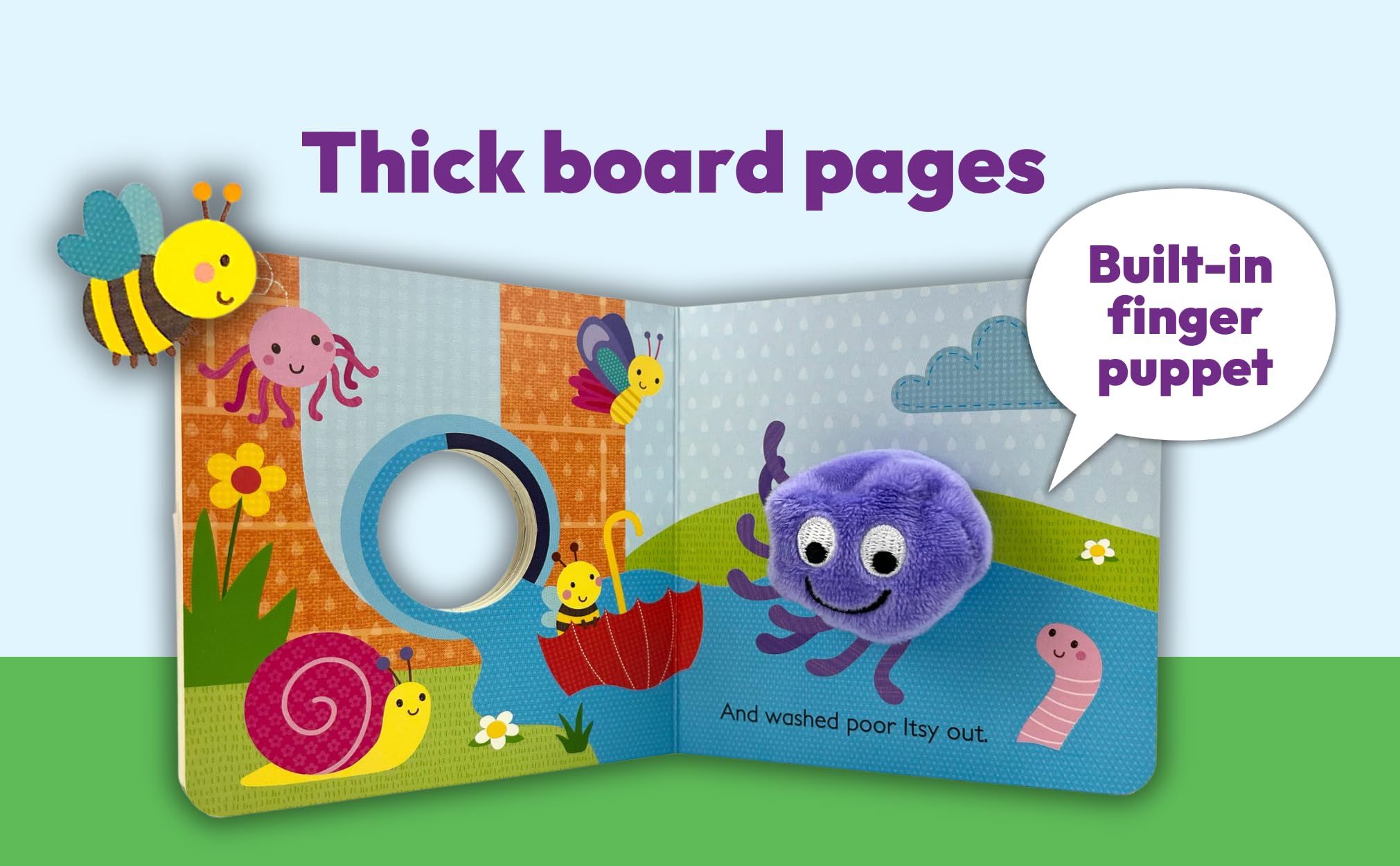Itsy Bitsy Spider (Finger Puppet Board Book)