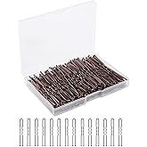 BEoffer U Shaped Hair Pins, 200 Count of Buns Waved Hair Pins for Women Girls with Box for Updos French Twists, Bobby Pins Ha