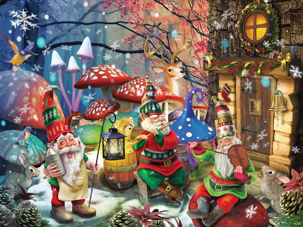 Vermont Christmas Company Musical Christmas Jigsaw Puzzle 550 Piece