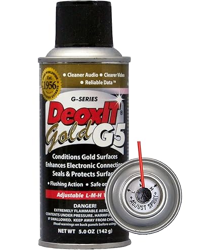 Amazon.com: DeoxIT D5S-6 Spray, More Than A Contact Cleaner, 142g