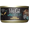 Tiki Cat After Dark, Chicken, High-Protein and 100% Non-GMO Ingredients, Wet Cat Food for Adult Cats, 2.8 oz. Cans (Pack of 12)