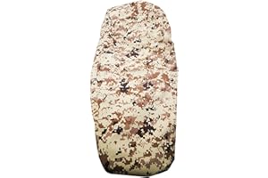 HJSIUTV ATV Seat Covers Waterproof Compatible with Scrambler Foreman Rancher Grizzly KFX Sportsman Most ATV (Camouflage)
