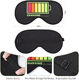 TeTupGa 2 Pcs Sleeping Eye Mask Kids Adults Blackout Eye Cover Game Pattern view 7