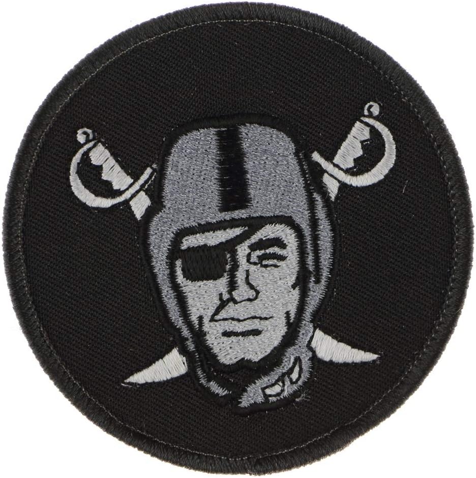 RAIDER NATION EMBROIDERED MORALE TACTICAL HOOK PATCH Original Current Militaria (2001-Now 