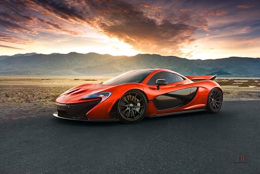 Amazon Com Gifts Delight Laminated 35x24 Poster Mclaren P1 Posters Prints