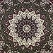 Popular Handicrafts Kp604 Star Hippy Elephant Mandala Psychedelic Tapestry Hippie Bohemian Wall Hanging Throw Cotton Bedsheet Wall Art Décor 84x90 Inches(215x230cms)