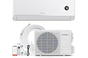 LITHZEN 24000 BTU Mini Split Air Conditioner & Heater, 208/230V 18.1 SEER2 Wifi Enabled Energy Efficient Inverter Ductless AC