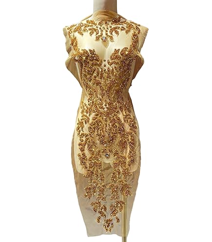 Amazon.com: JRYYR Sequin Applique, Gold Appliques, DIY Accessories Applique  Patch, Beaded Appliques for Dresses, Dancewear, Evening Gowns, Apparel and  More. (Gold) : Arts, Crafts & Sewing