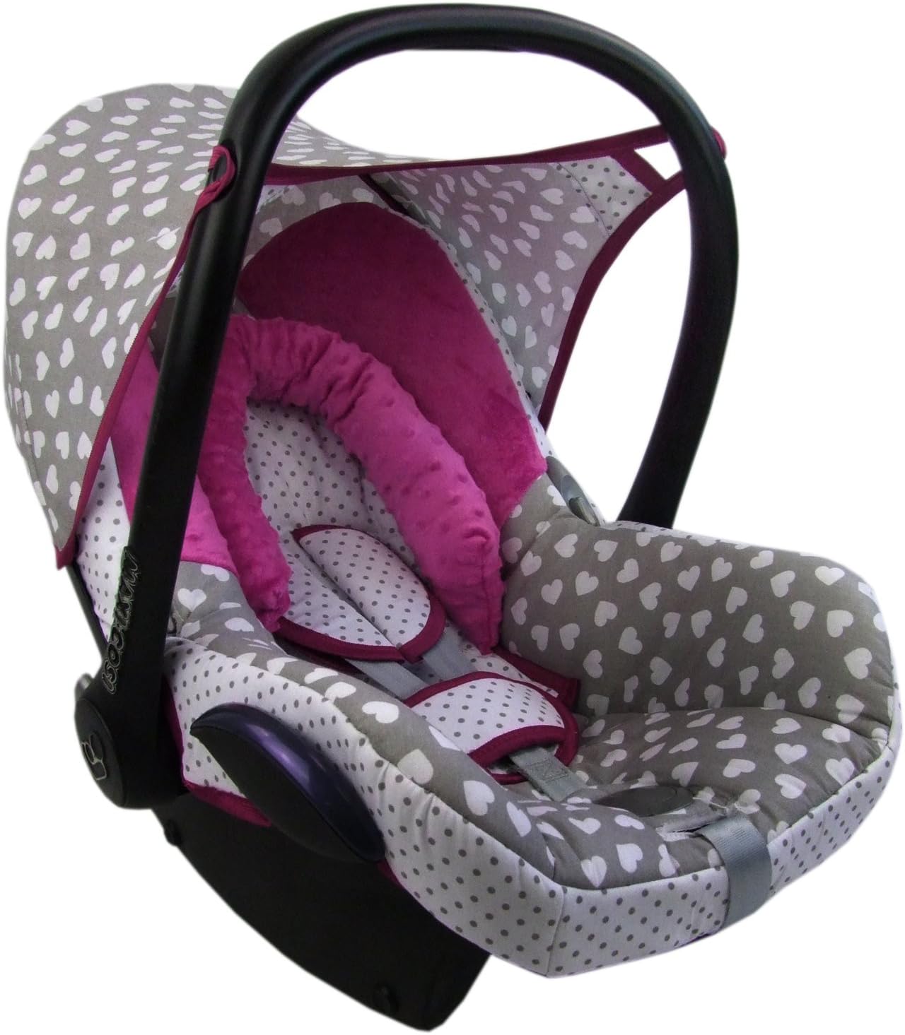 Bambini World Replacement Seat Cover fits Maxi-Cosi CabrioFix 6-Piece Minky MB3 * NEW * Cover for Car Seat Summer Cover Cabrio Fix