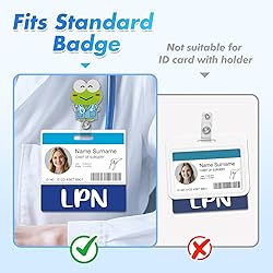Besoar 5 Pack LPN Badge Buddy Card Holder