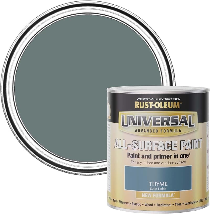 Rust-Oleum Universal Paint & Primer Satin Thyme 750ml
