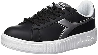 diadora game step graphic argento