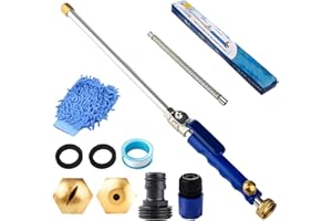 2026 Upgrade Pressure Washer,Jet Hose Water Pressure,2 in1 High Pressure Power Washer for House,2 Nozzles & Quick Connect, fo
