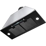 HisoHu Insert Range Hood 30 Inch / 36 Inch, 900 CFM