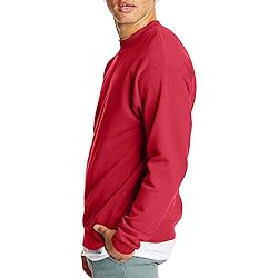 Hanes Men's ComfortBlend Sweatshirt, Deep Red, 4X