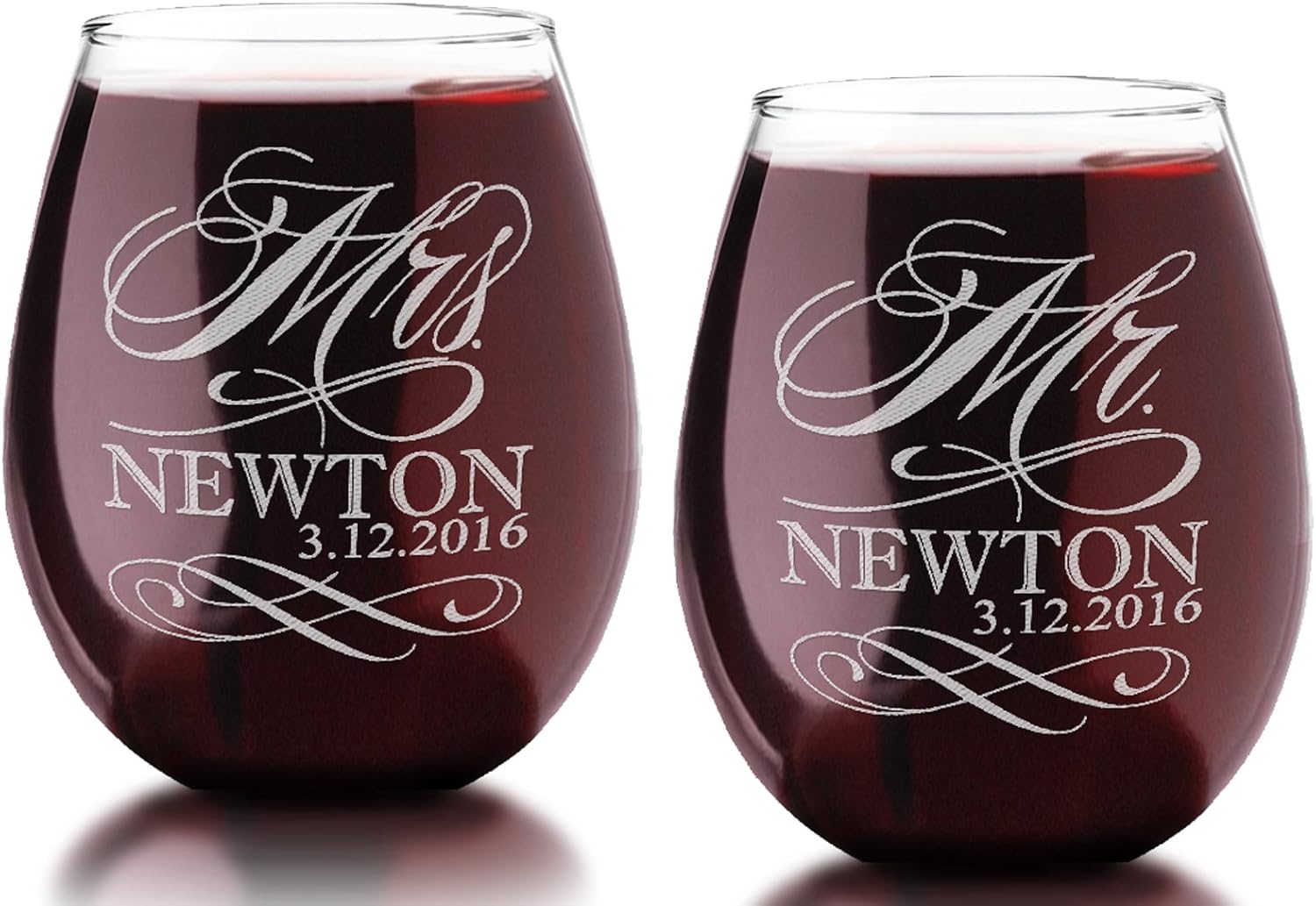 custom wine glass ReEst Est custom divorce divorce etch wine glass Name