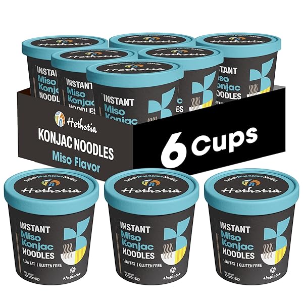 HETHSTIA KONJAC NOODLES INSTANT MISO SOUP CUP –...