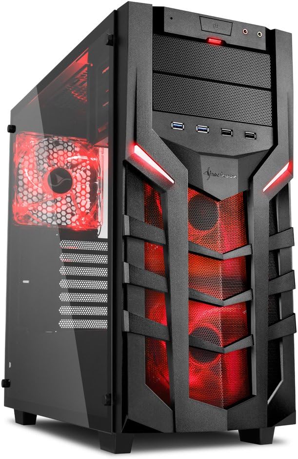 Sharkoon 4044951019342 PC Casing Black