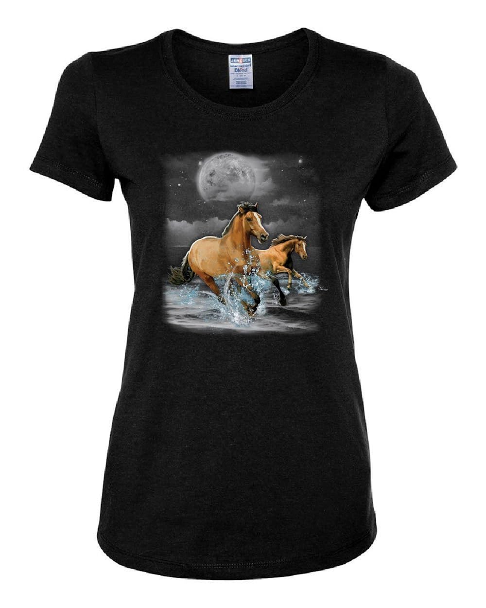 Running Wild Horses S T Shirt Wildlife Mustangs Nature Animals Tee