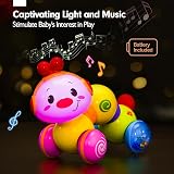 CubicFun Baby Crawling Toy Musical Light Interactive Caterpillar Multicolour view 3