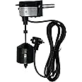 PumpSpy Sump Pump Vertical Float Switch, Sump Pump Float Switch for Smaller Basins, Universal Float Switch Replacement, Vertical Float Switch for Sump Pump, Pumps & Plumbing Equipment - 10' Cord