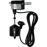 PumpSpy Vertical Sump Pump Float Switch, Universal Replacement, 10' Cord
