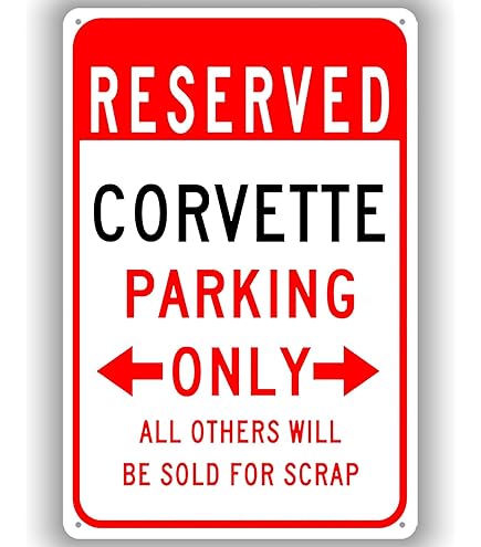 Amazon.com: Chevy Impala SS Street Sign, GM Car Sign, Metal Garage