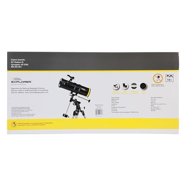NATIONAL GEOGRAPHIC 114EQ TELESCOPE
