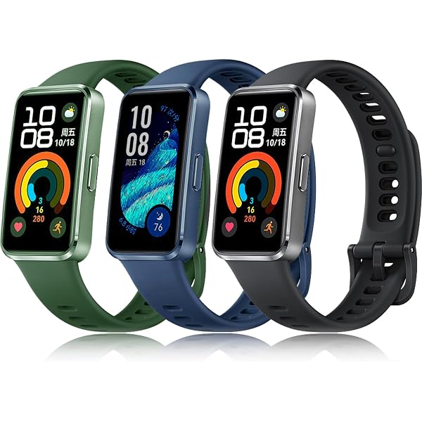 Muovrto Ersatzarmband Für Huawei Band 9/8 – Stylisches Silikon-Armband, Einfach Wechseln