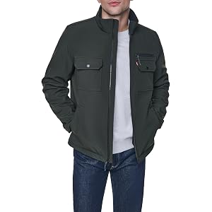 Levi's Men's Lightweight Stand Collar Softshell Jacket