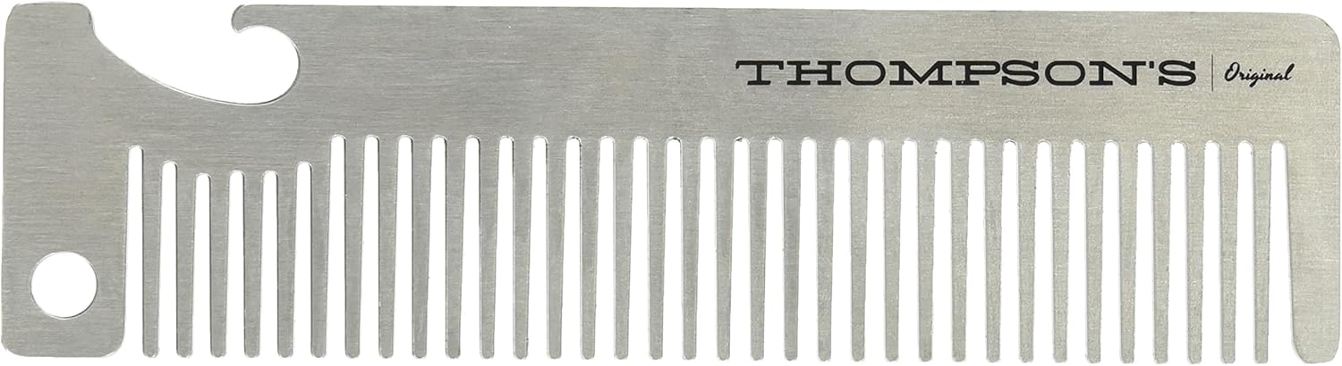 Thompson S Metal Comb For Men Metal Mustache Comb Mens Hair Comb