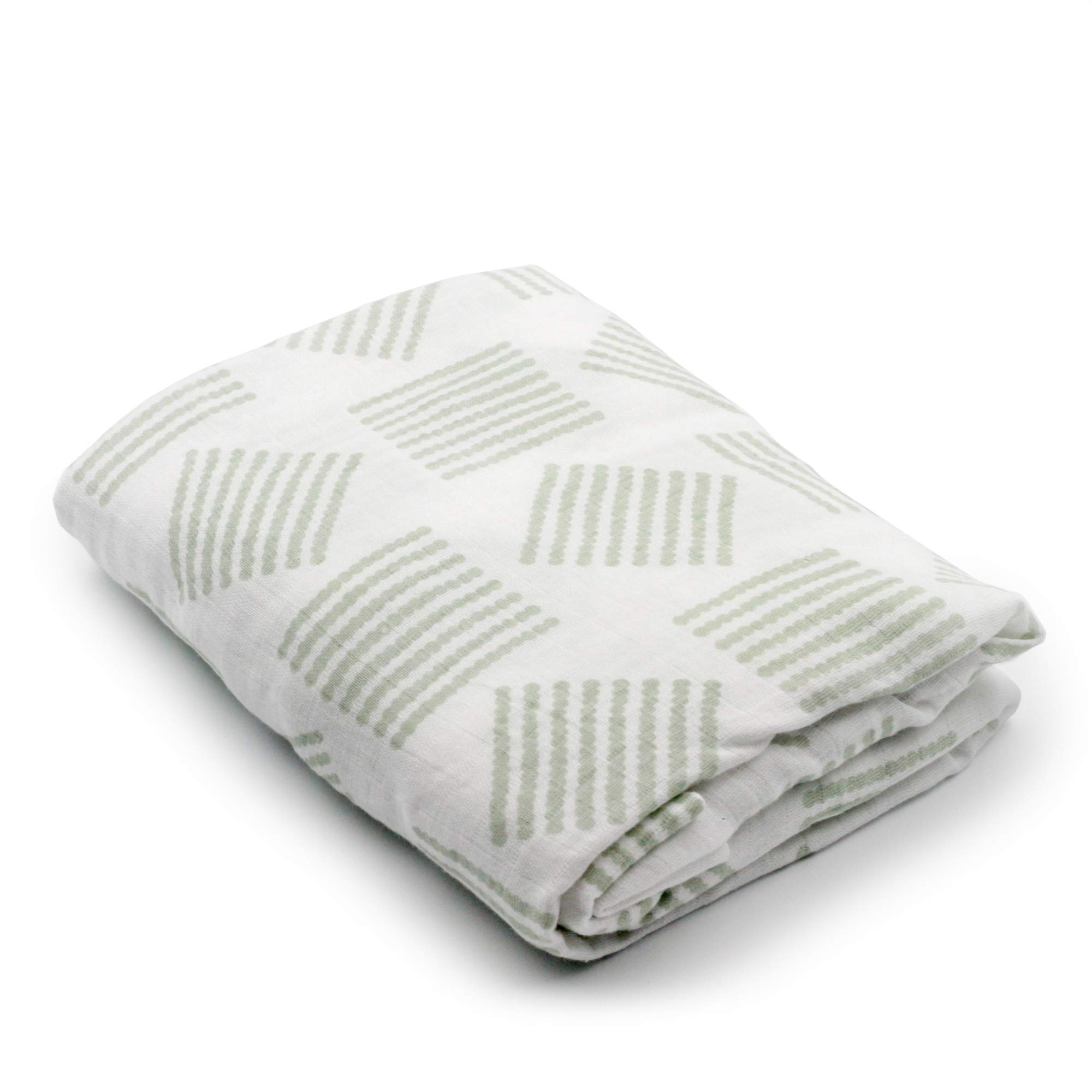 sage green cot sheets