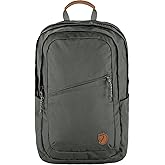 Fj&auml;llr&auml;ven Raven 28 Backpack - Multi-Pocket Organization, Padded Support, Durable Fabric - Commuting, Travel, Basalt