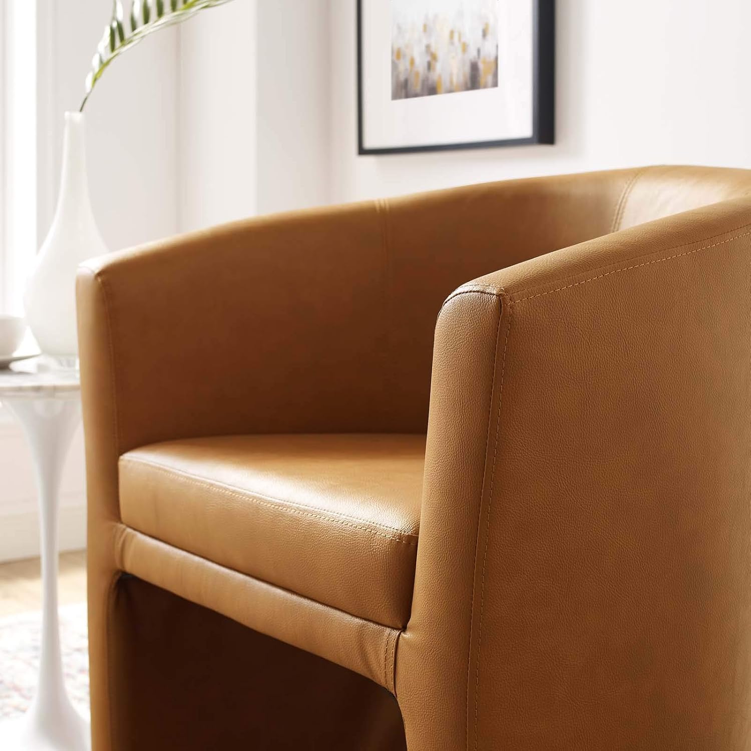 images Faux Leather Armchair With Ottoman biquinis maranata