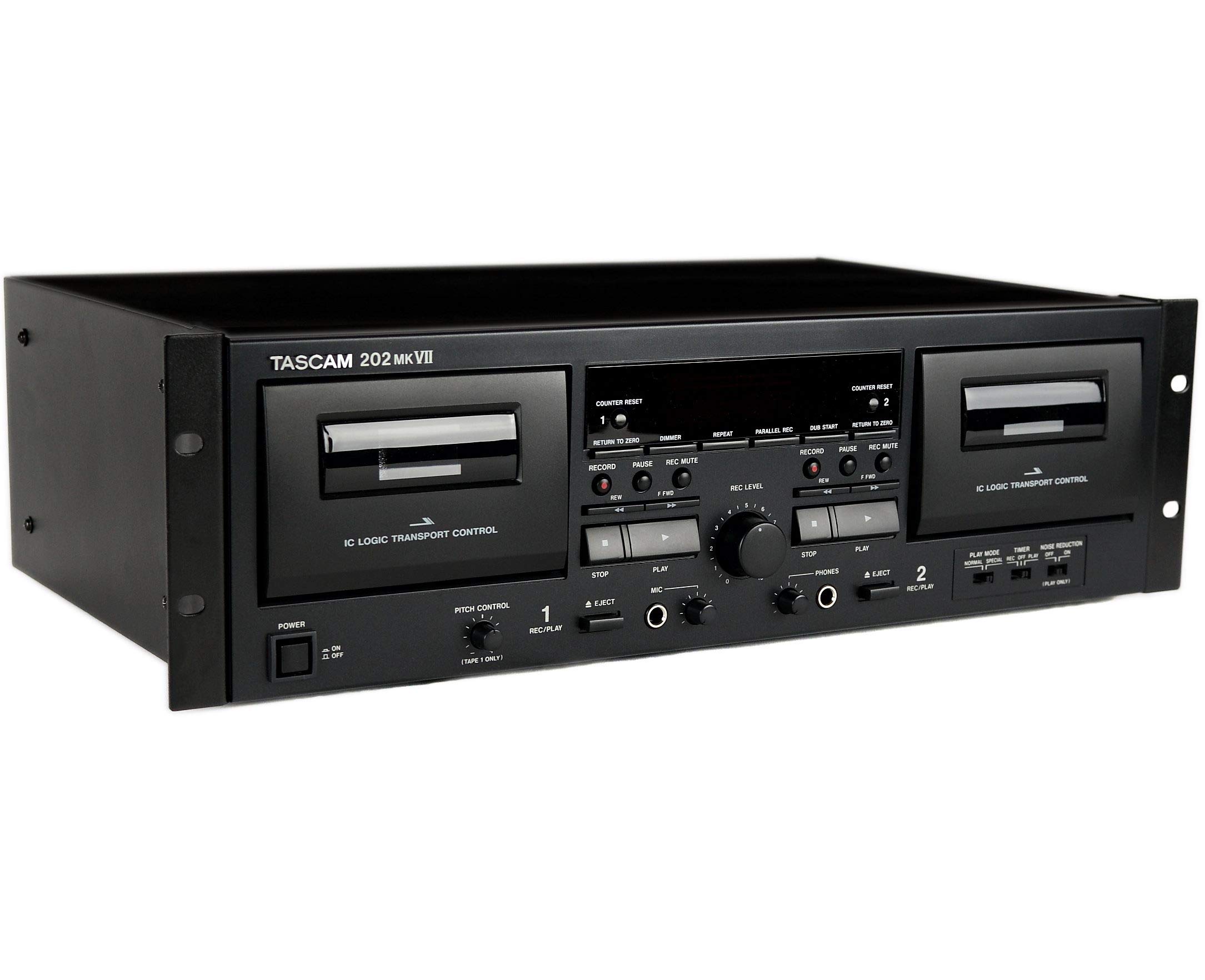 Tascam 202MKVII Double Cassette Recorder Deck with USB Port eBay
