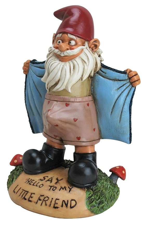 Bigmouth BMGA0012 Big Mouth Gnome Perverted, Multi Amazon.co.uk Garden & Outdoors