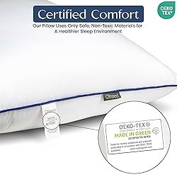 OFNEED King Size Set of 2 Bed Pillows for Sleeping