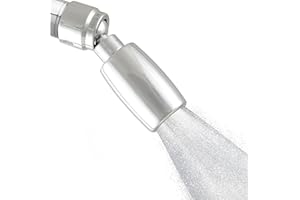 High Sierra Showerheads® - Solid Lead Free Metal 1.25 GPM High-Efficiency, Ultra Low-Flow Shower Head - Chrome